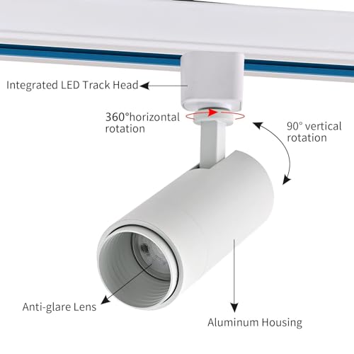 Track Lighting Heads 12W H (White - 1 Pack)