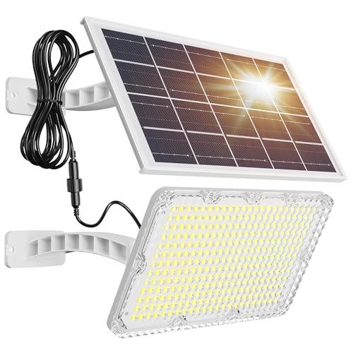 Upgraded 1000lumen 299 LED Solar Flood Lights