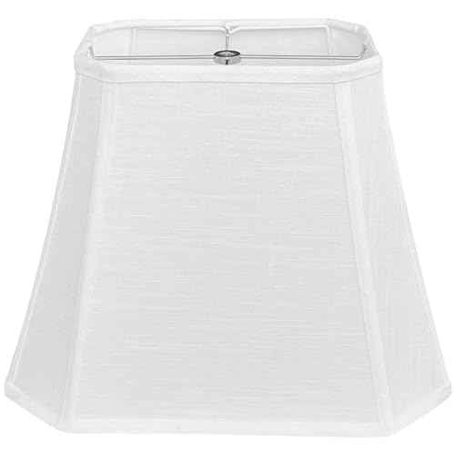Rectangle Lamp Shade ((6 x 9)" x (11 x 14)" x 10.5" / White)