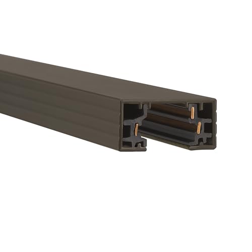 H Track 2FT Single Circuit Field Cuttable 120V Track for H Style 3 (Dark Bronze / 2 Feet / H-Series)