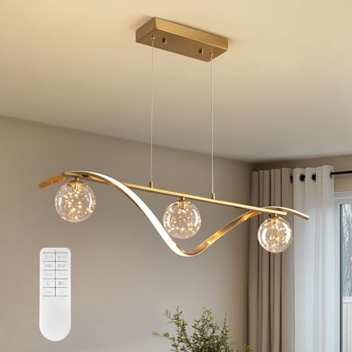 Dimmable Kitchen Island Lighting (Gold)