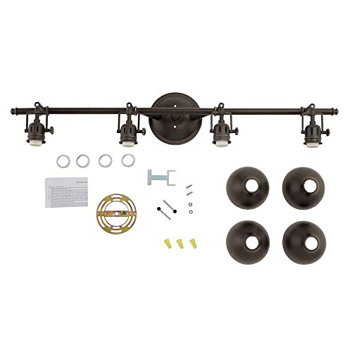 Hatteras Bay 31.25" 4 Light Halogen Fixed Rail Light Olde Bronze® (4-Light / Old Bronze)