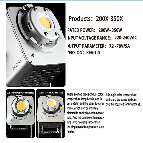 GDSY350D 1 350W LED Video Light with 2.4G (GDSY350D-1)