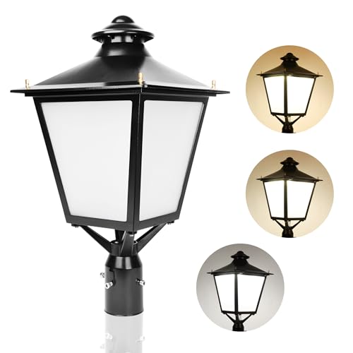 LED Lantern Post Top Pole Light (80/100/120W Selectable)