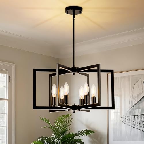 Modern Black Chandeliers for Dining Room