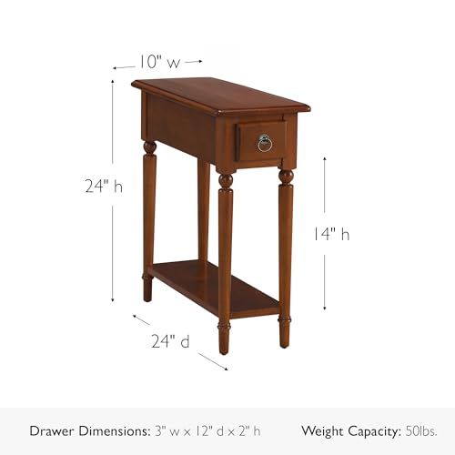 Coastal End Table (Pecan)