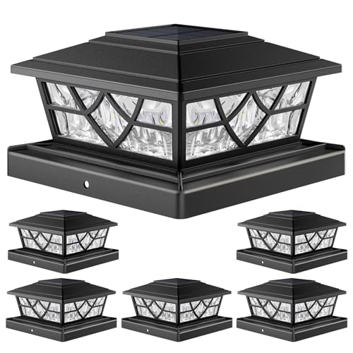 Solar Post Cap Lights 4x4 5x5 6x6