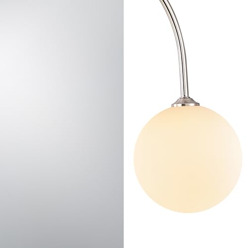 Modern Sputnik Chandelier with Glass Globe Ceiling Pendant Light
