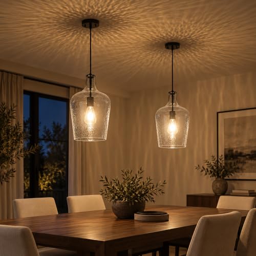 Large Glass Pendant Light Fixtures