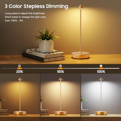 LED Cordless Table Lamp Rechargeable