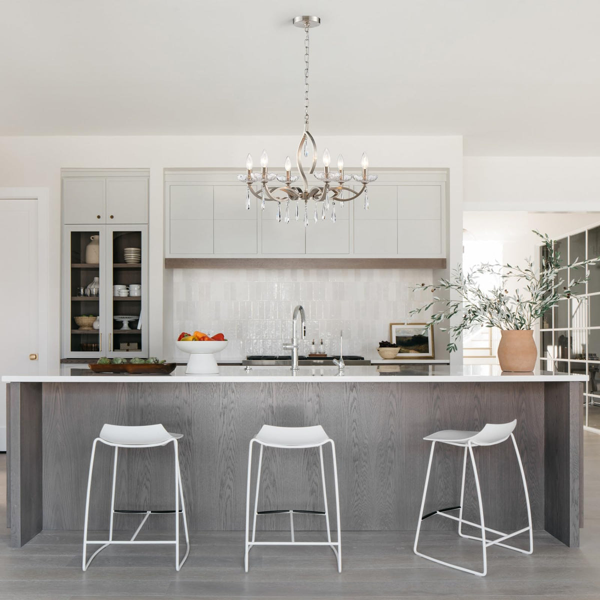 Modern Crystal Chandelier for Dining Room Over Table 6