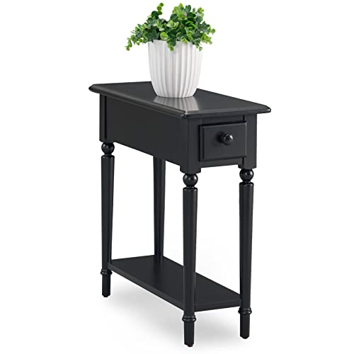 Coastal End Table (Swan Black)