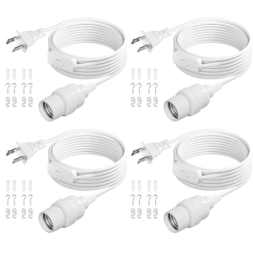Pendant Light Cord (13ft - White)