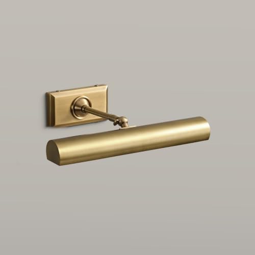 12 inch Brass Picture Light Hardwired Picture Lights for Wall (Brass / 12in)