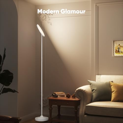 36W LED Floor Lamp (White)