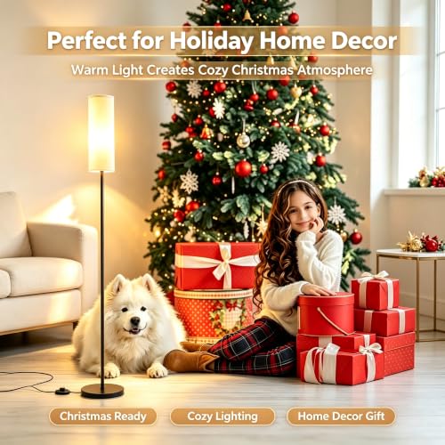 67" Floor Lamps for Living Room with Magnetic Remote