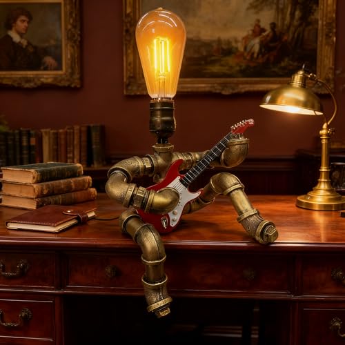 Music Guitar Table Lamp
