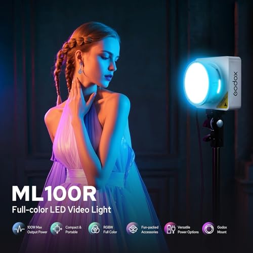 ML100R RGB COB Video Light