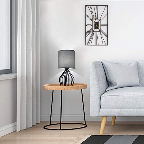 Farmhouse Table Lamp (Gray)