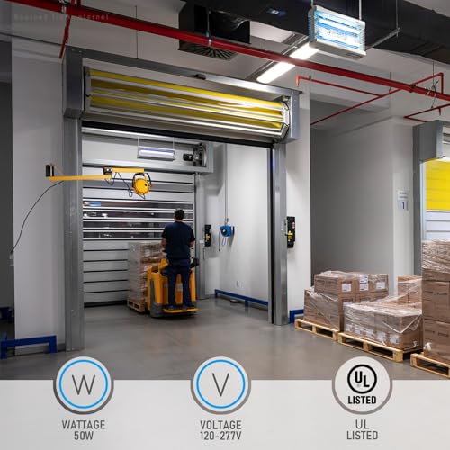 50W 40 Inch Double Swing Arm LED Loading Dock Lights