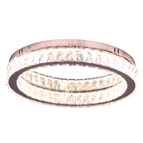 Crystal LED Flush Mount Ceiling Light