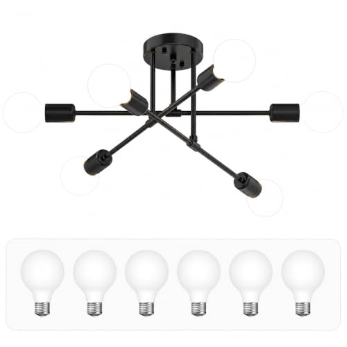 Modern Sputnik Chandelier Ceiling Light Fixtures