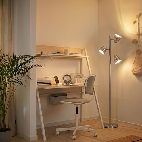 Jacob LED Standing Lamp (Nickel)