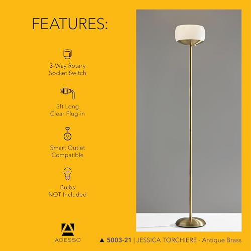 Dual Socket Floor Lamp