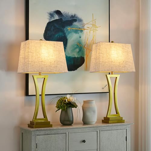 Set of 2 Rectangle Lampshade (Linen / 12X14X10")