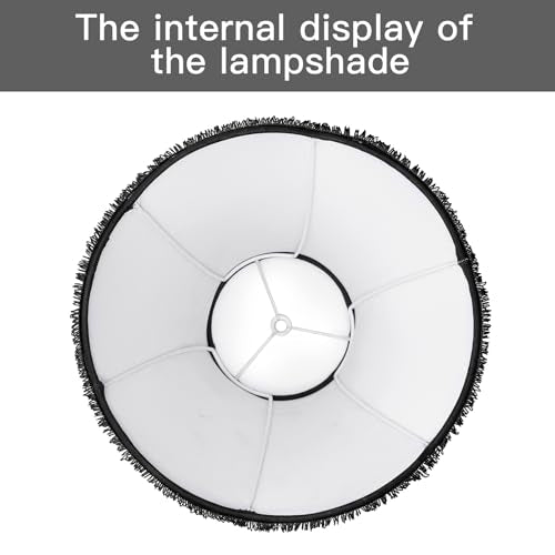 Black Silk Bell Lamp Shades Set of 2 (BLACK / 2 Pack)