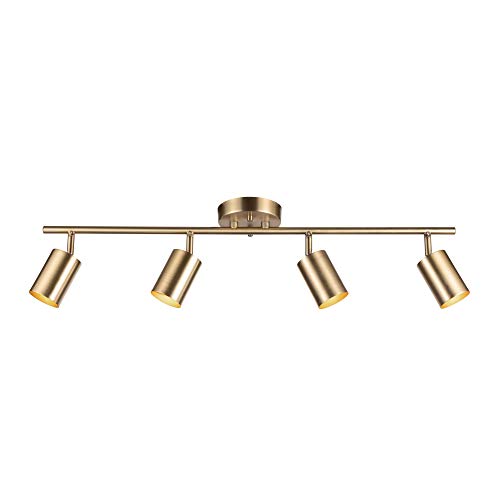 Pratt 4 Light Track Lighting (Brass (4-Light))
