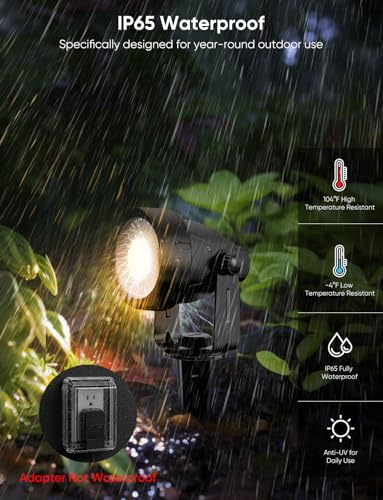 Landscape Lighting (Black / 4 Pack)
