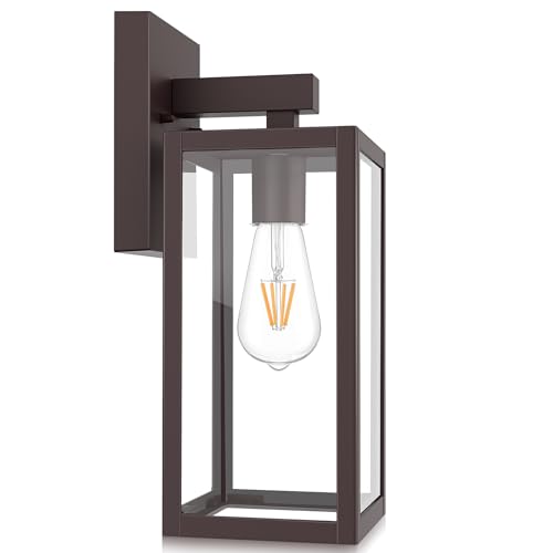 Outdoor Wall Light Fixture (Dark Chocolate / Large)