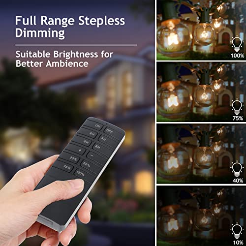 Outdoor dimmers for String Lights for Garden