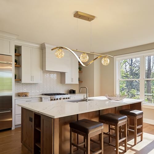 Dimmable Kitchen Island Lighting (Gold)