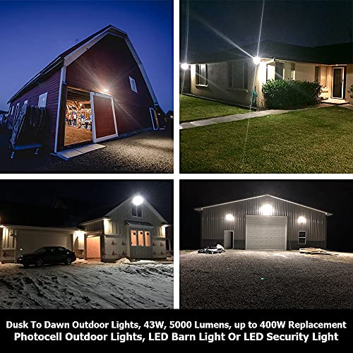 LuminaGuard 43W LED Barn Light with Arm