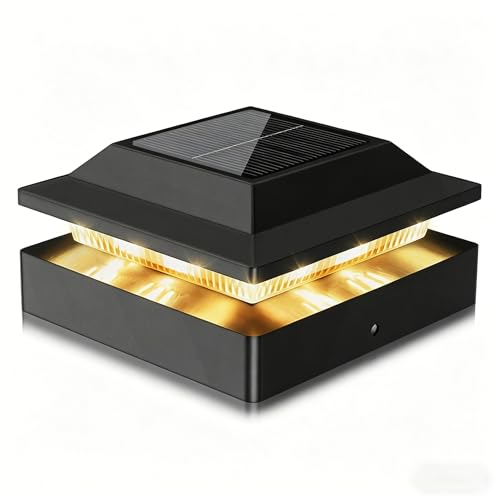 Fence Post Solar Lights for 4x4 Wood
