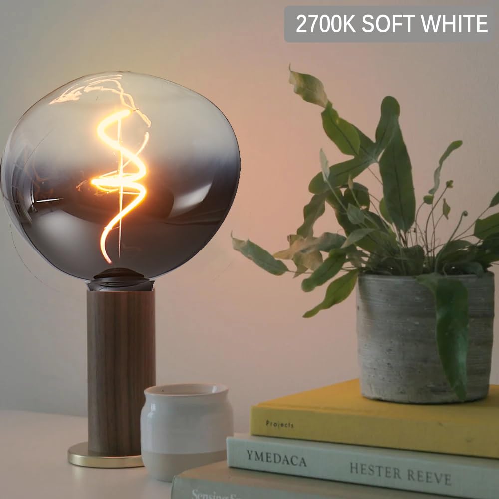 G150 Oversized Large Edison LED Bulb (Gradient Blue&black)