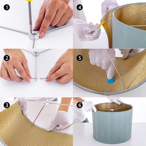 Lampshade Requires Self (Green / 16 x 16 x 12inch)
