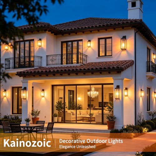 17 Inch Motion Sensor Dawn to Dusk Outdoor Sensor Light Fixture Waterproof Porch Lights Anti (17 Inch)