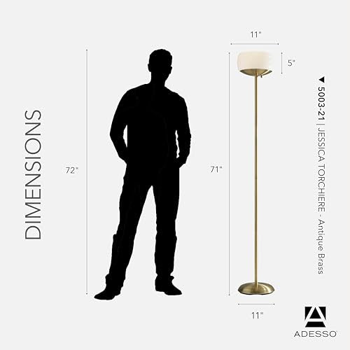 Dual Socket Floor Lamp