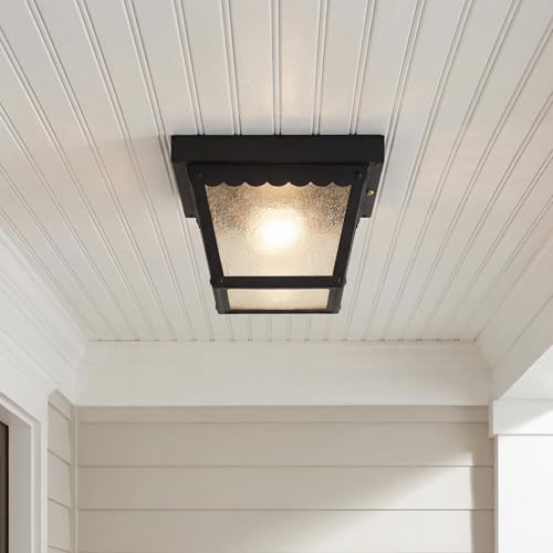 7.5" 1 Light Flush Mount Light (Matte Black / 7.5-Inch Diameter x 5-Inch Height / 1-Light)